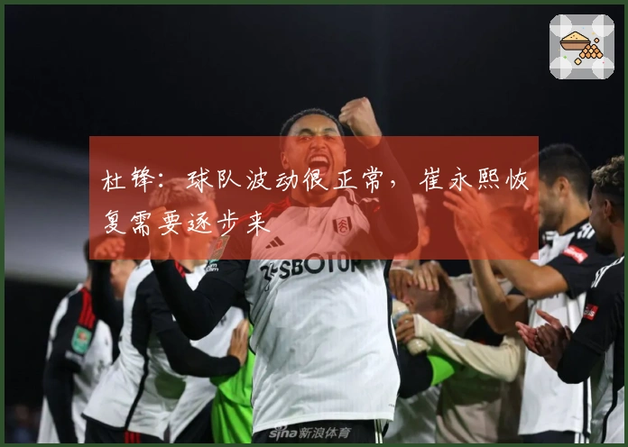 杜锋：球队波动很正常，崔永熙恢复需要逐步来
